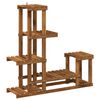 vidaXL Planteholder Naturlig 93,5 x 25 x 91,5 cm Solid akasietre