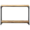 vidaXL Konsollbord 110x30x75 cm heltre mango