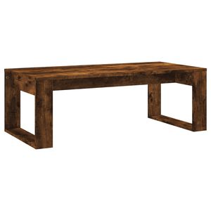 vidaXL Salongbord r&oslash;kt eik 102x50x35 cm konstruert tre