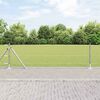 vidaXL Gjerdep&aring;le s&oslash;lv 100 x 0,6 m (50 mm mesh) St&aring;l
