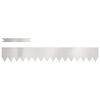 vidaXL Gjerdekant 50 pcs 100 x 0,05 x 15 cm Rustfritt St&aring;l s&oslash;lv