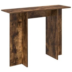 vidaXL Konsollbord R&oslash;kt Eik 100 x 30 x 75 cm Konstruert tre