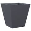 vidaXL Plantekasse antrasitt 30x30x30 cm st&aring;l