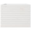vidaXL Plantekasse hvit 110x60x45,5 cm heltre furu