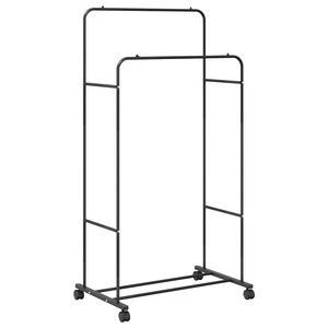 vidaXL Klesstativ Svart 80 x 53 x 156 cm