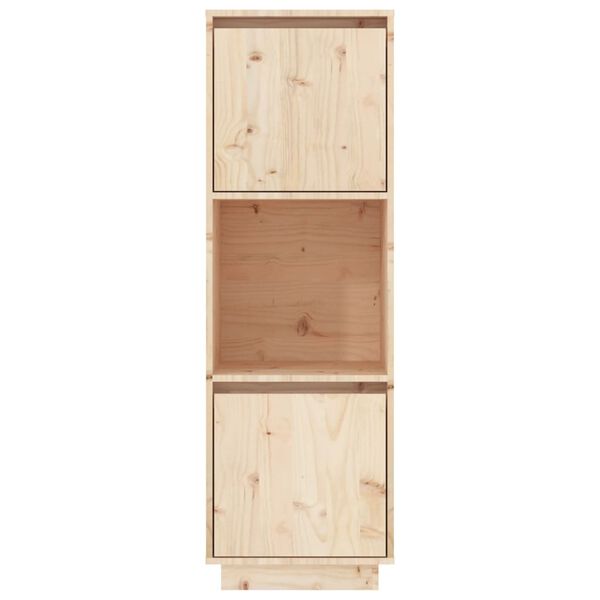 vidaXL Highboard 38x35x117 cm heltre furu