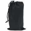 vidaXL Utendørs lagringsbag Svart 125 x 32 x 50 cm 600D Oxford-stoff