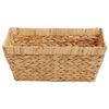 vidaXL Oppbevaringskurver 2 pcs Naturlig 38 x 28 x 15 cm Vannhyasint