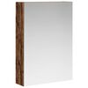 vidaXL Baderomsspeilskap Gammelt tre 50 x 14,5 x 70 cm Konstruert tre