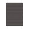 vidaXL pliss&eacute;gardin sort 95x150 cm Stoff Bredde 94,4 cm Polyester