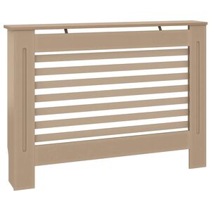 vidaXL Radiatordeksel 112x19x81,5 cm MDF