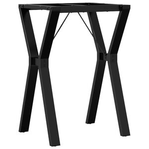 vidaXL Ben for spisebord Y-ramme 50x40x73 cm st&aring;l
