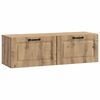 vidaXL Vegghengt TV skap 98 x 31 x 30 cm Artisan eik Konstruert tre