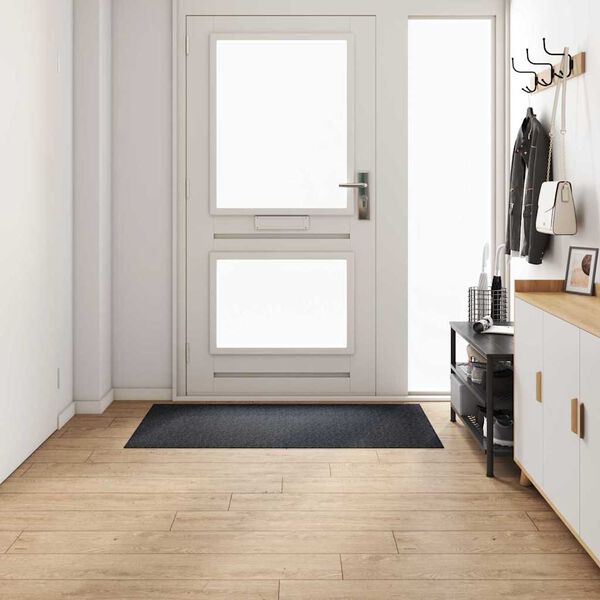 vidaXL Teppel&oslash;per Antrasitt 80 x 150 cm stoff