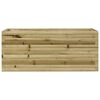 vidaXL Plantekasse 110x40x45,5 cm impregnert furu