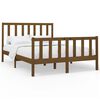 vidaXL Sengeramme honningbrun heltre furu 160x200 cm