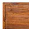 vidaXL Veggmontert TV-benk 180x30x30 cm heltre teak