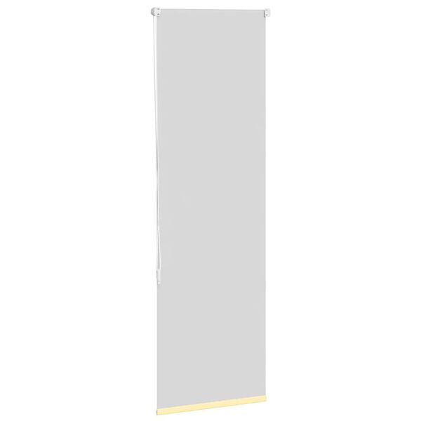 vidaXL Rullegardin lystette 55x130 cm stoff bredde 50,7 cm polyester