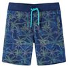 vidaXL Barneshorts med snor marinebl&aring; 128
