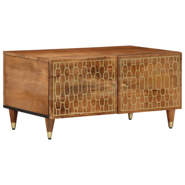 vidaXL Salongbord 80x50x40 cm heltre furu