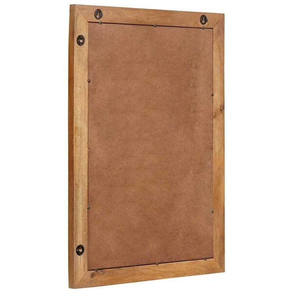 vidaXL Baderomsspeil med speil Lys Brun 70 x 50 x 2,5 cm