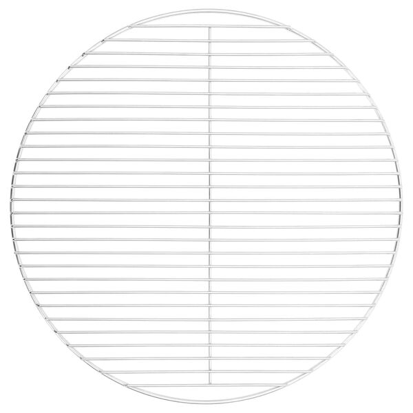 vidaXL Grillrist rund &Oslash;54 cm 304 rustfritt st&aring;l