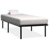 vidaXL Sengeramme svart metall 90x200 cm