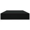 vidaXL Hylleplater 4 stk svart 100x10x1,5 cm sponplate