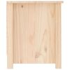 vidaXL Skoskap 110x38x45,5 cm heltre furu