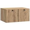 vidaXL Vegghengt TV skap Artisan eik 59,5 x 41 x 30 cm Konstruert tre