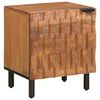 vidaXL Nattbordskap Brun 40 x 33 x 46 cm Massiv mango tre