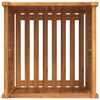 vidaXL Plantekasse med foring 50x50x50 cm helte akasie