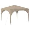 vidaXL Pop-up Festtelt 290 x 290 x 245 cm Krem