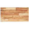 vidaXL Plate til baderomsskap med finish 100x40x2 cm heltre akasie