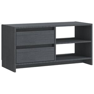 vidaXL TV-benk 80x31x39 cm heltre furu gr&aring;