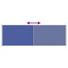vidaXL Uttrekkbar sidemarkise 200x600 cm bl&aring;