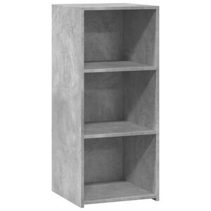 vidaXL Skjenk betonggr&aring; 40x41x93 cm konstruert tre