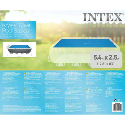 Intex Soldrevet bassengtrekk rektangulær 549x274 cm 29026