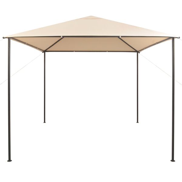 vidaXL Paviljongtelt 3x3 m stål beige