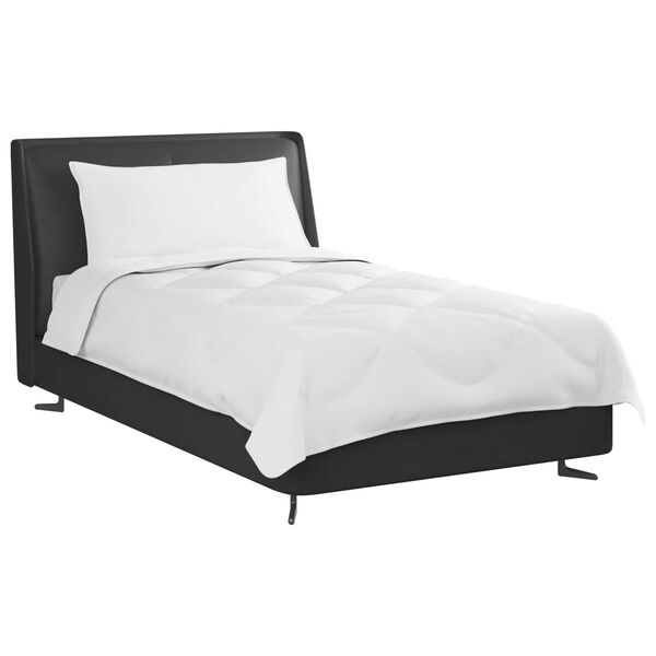 vidaXL Helårs Duvet med pute 2 pcs Hvit Mikrofiber