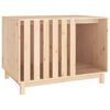 vidaXL Hundehus 100x70x72 cm heltre furu