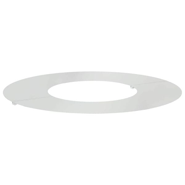 vidaXL passende for Flat Tre Ring sølv Ø30 / 60 cm Galvanisert stål