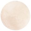 vidaXL Teppe HUARTE kort luv mykt og vaskbart beige &Oslash; 160 cm