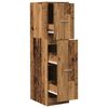 vidaXL Apotekskap gammelt tre 30x41x118 cm konstruert tre