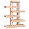vidaXL Plantestativ 85x25x109,5 cm heltre furu