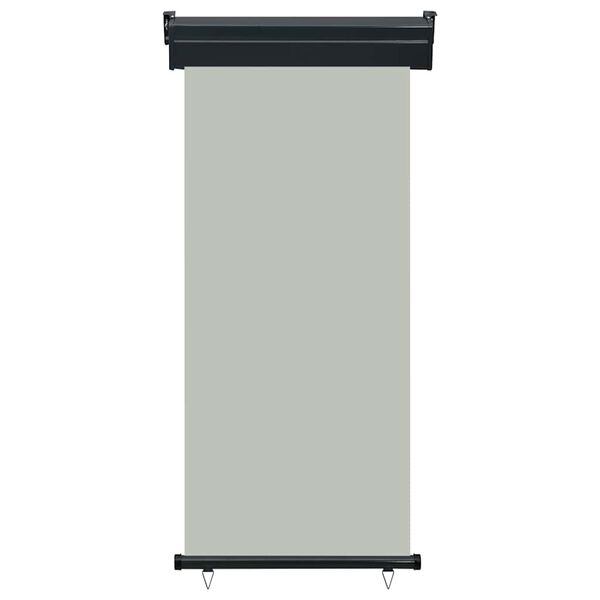 vidaXL Sidemarkise for balkong 80x250 cm grå