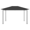 vidaXL Paviljong 384x281x270 cm antrasitt 180 g/m&sup2;