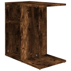 vidaXL Sidebord r&oslash;kt eik 50x30x50 cm konstruert tre
