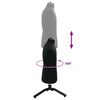vidaXL Justérbar kjoleform kvinne Svart 37.5-45.5 tommer stoff