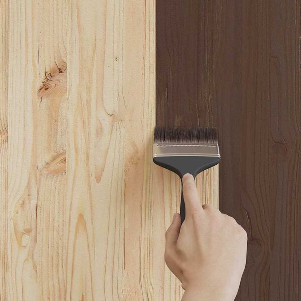 vidaXL Tremaling Brun 16,5 x 16,5 x 15,9 cm Veggdart